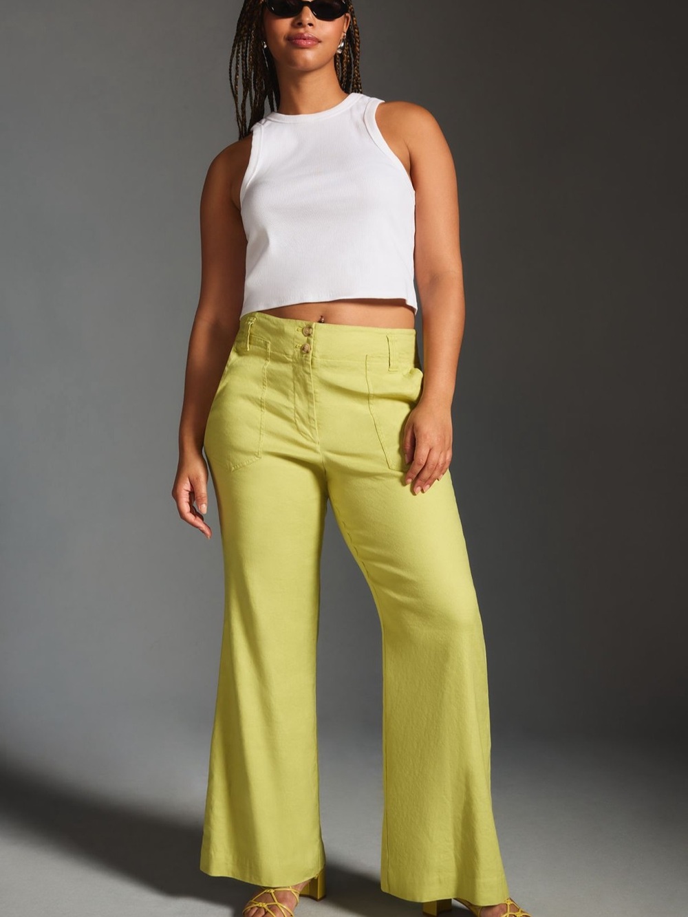 Anthropologie Naomi Wide-Leg Pants